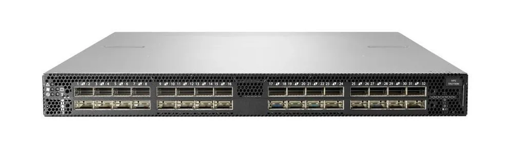 HPE Q2F21A#0D1 M-Series SN2700 32 x Ports 100GBase-X Layer-3 Managed Gigabit Ethernet Network Switch