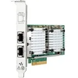 HPE Q2P91A HP Q2P91A Broadcom 2 x Ports 10Gb/s 10GBase-T PCI Express 2.0 x8 Network Adapter