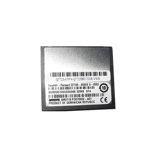 Q7725-67974 - HP 32MB Compact Flash Firmware Memory for Color LaserJet 5550 Series Printers