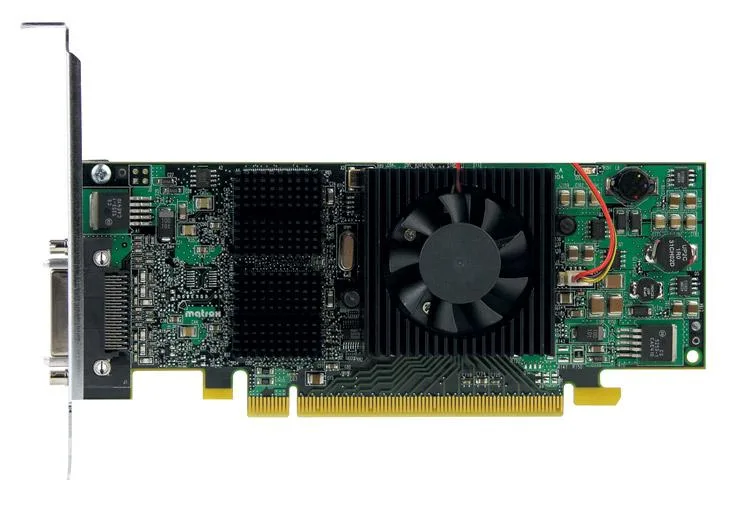 QID-QDAP128 - Matrox Qid Quad 128MB DDR PCI DVI VGA Video Graphics Card
