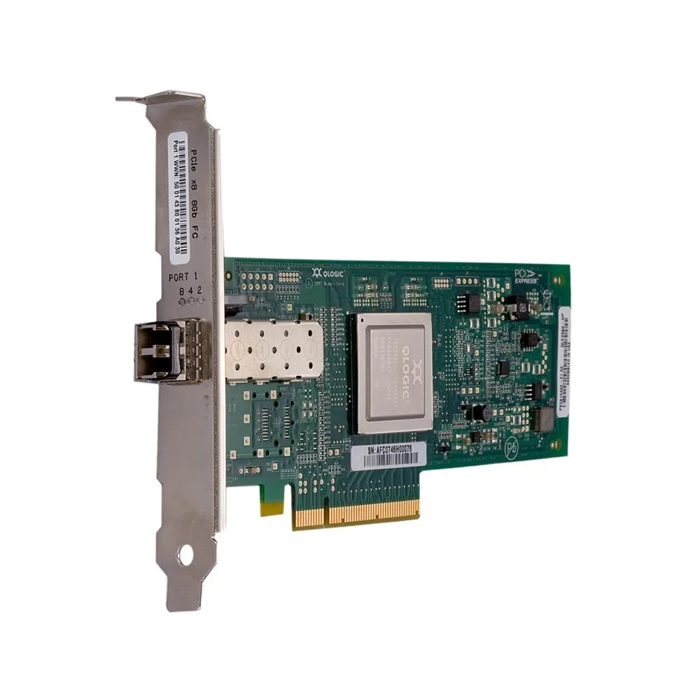 QLE2560-E - QLogic SANBlade 8GB Single Channel PCI-Express Fibre Channel Host Bus Adapter (QLE2560-E)