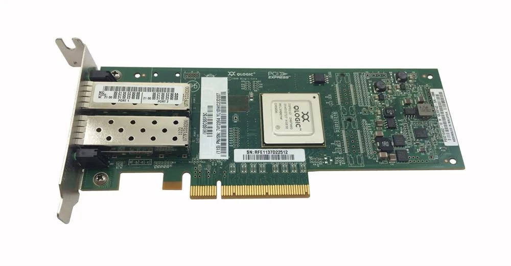 QLE8152-SR-T-N - QLogic 10GBE Dual Port PCI-Express Fibre Channel CNA Adapter