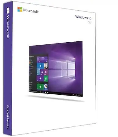 QLF-00579 Microsoft Windows 10 Pro Operating System 32-bit English (3-Pack),