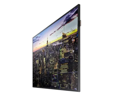 QM85F - Samsung Smart Signage 85-inch 3840 x 2160 at 120Hz 4K-UHD DVI-D Display Port / HDMI 1.4 / HDCP1.4 Edge-Lit LED Display