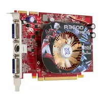R3650-T2D512-OC - MSI Radeon HD 3650 512MB 128-Bit GDDR3 PCI Express x16 2.0 TV out Dual DVI Video Graphics Card