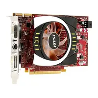 R4770-T2D512 - MSI Radeon HD 4770 512MB GDDR5 128-Bit PCI Express 2.0 x16 HDCP Ready CrossFire Supported Video Graphics Card