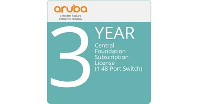 R4D99AAE - Aruba Foundation plus Security Subscription Licence 1 License 3Year