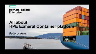 R4T60AAE - HP Ezmeral Container Platform + 24x7 Support Universal Subscription License 4Year