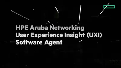 R4X00AAE - Aruba User Experience Insight LTE Subscription Licence 1 License 1Year