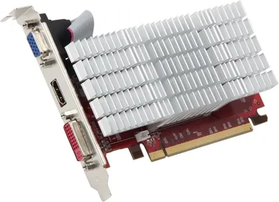 MSI R5450-MD512D3H/LP Radeon HD 5450 512MB DDR3 64-Bit PCI Express 2.1 x16 VGA DVI HDMI Low Profile Video Graphics Card