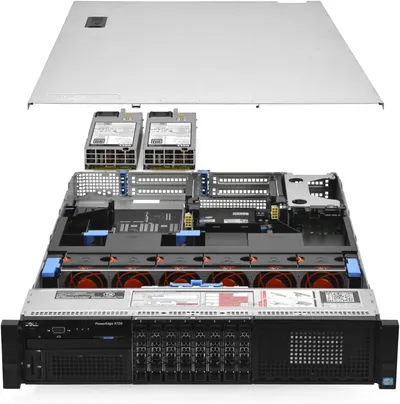 Dell R720-8BS-H710-2PSU PowerEdge R720 Server With 2x Intel Xeon E5-2637v2 3.50GHz/15M 4-Core DDR3 128Gb (8x16Gb) 2x Del