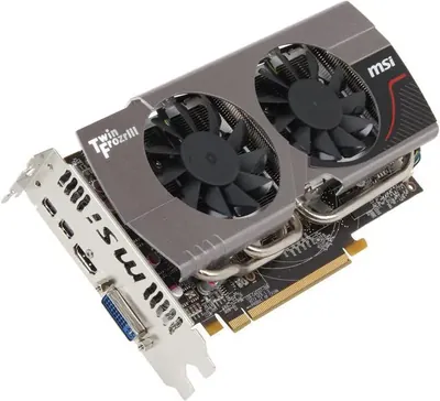 MSI R7850-TWIN-FROZR-2GD5/OC Radeon HD 7850 2GB GDDR5 DVI/ HDMI/ 2 mini DisplayPort PCI Express Video Graphics Card