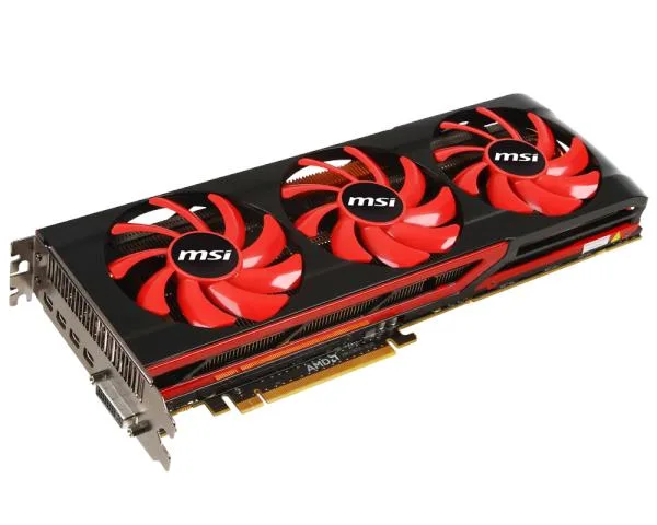 R7990-6GD5 - MSI Radeon HD 7990 6GB 384-Bit X2 GDDR5 PCI Express 3 Video Graphics Card