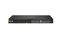 R8N87A - Aruba 6000 24-Ports 10/100/1000Base-T Class 4 PoE with 4x SFP Ethernet Switch