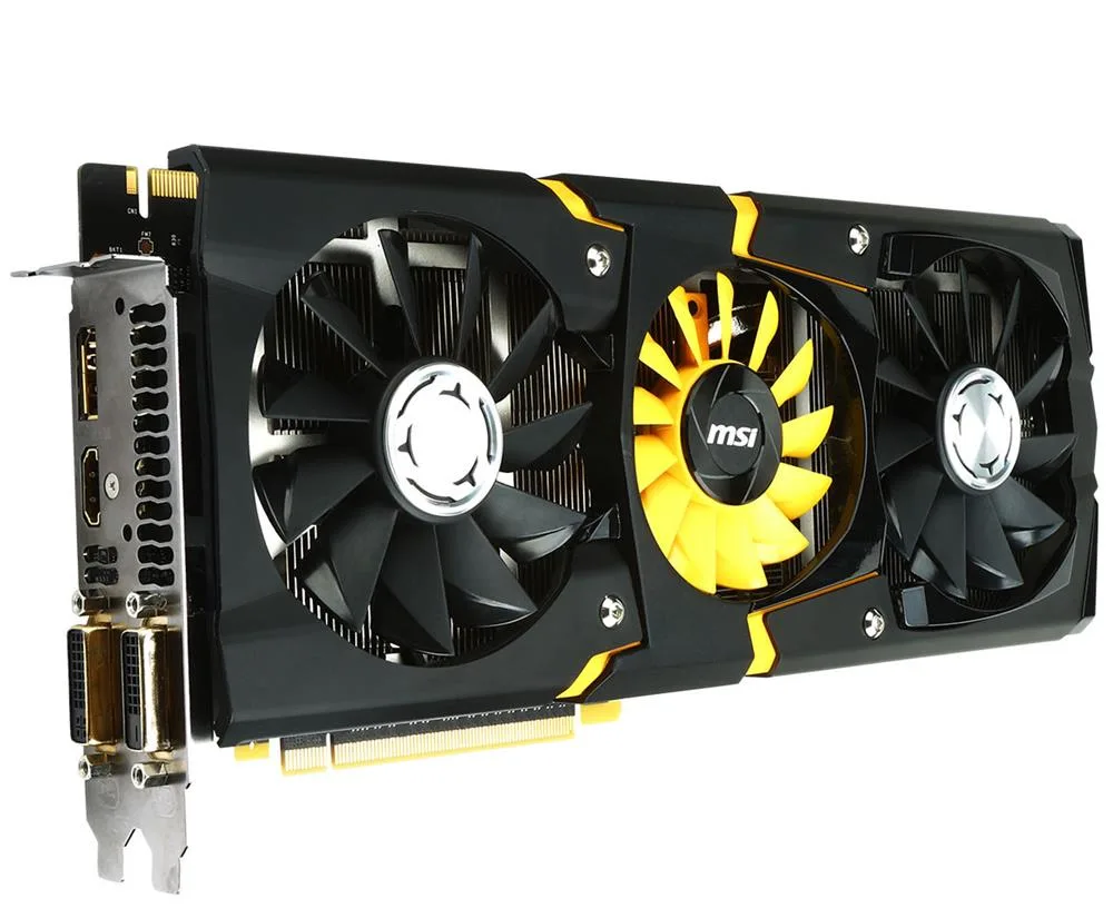 R9 290X LIGHTNING - MSI Radeon R9 290X Graphic Card 1.08GHz Core 4GB GDDR5 SDRAM PCI Express 3.0 x16