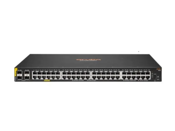 HPE R9Y04-61001 Aruba CX 6100 48-Ports PoE+ 10/100/1000Base-T RJ-45 Gigabit Ethernet 4-Ports 10GBase-X SFP+ Layer 3 Managed 1U Rack-mountable Network Switch