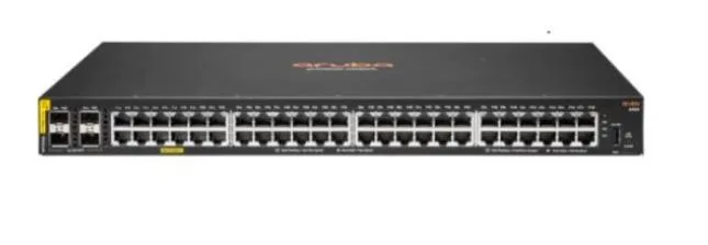 HPE R9Y04-61021 Aruba CX 6100 48-Ports PoE+ 10/100/1000Base-T RJ-45 GbE 4-Ports 10GBase-X SFP+ Layer 3 Managed 1U Rack-mountable Network Switch