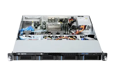 RB14604T3F1XSPS Chenbro RB14604T3F1XSPS 400W 1U 4-bay Entry Level Barebone System