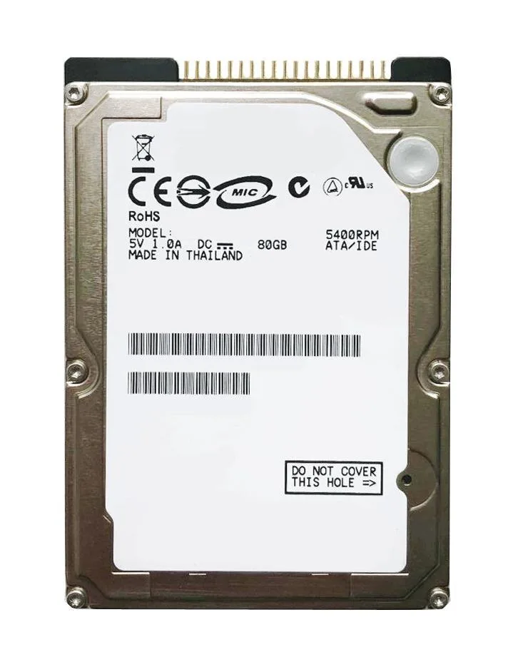 RG760 - Dell 80GB 5400RPM ATA/IDE 2.5-inch Hard Drive