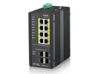 RGS200-12P - ZyXEL 12-port GbE Managed PoE Switch