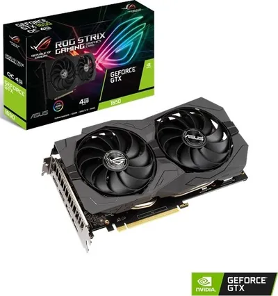 ROG-STRIX-GTX1650-4GD6-GAMING - Asus ROG Strix GeForce GTX 1650 Graphic Card 4GB GDDR6
