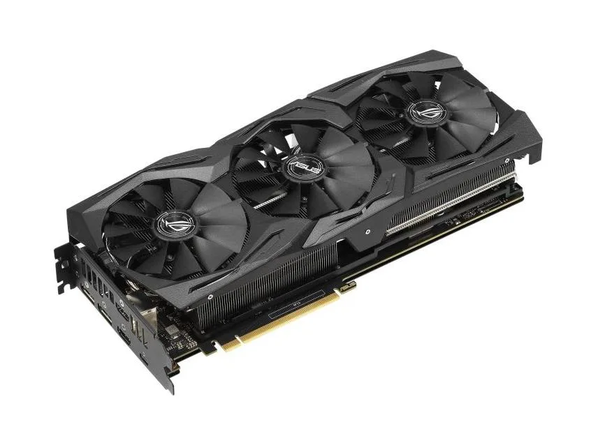 ROG-STRIX-RTX2070-A8G-GAMING - ASUS ROG Strix GeForce RTX 2070 Graphic Card 1410MHz Core 1680MHz Boost Clock 8GB GDDR6 PCI Express 3.0