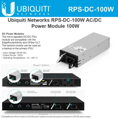 RPS-DC-100W - Ubiquiti DC/DC Power Module