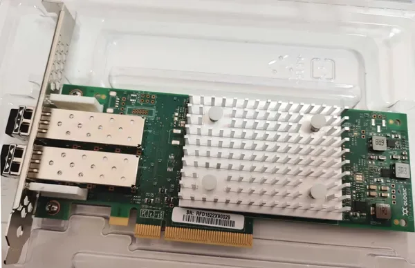 RRH1K - Dell QLogic 2742 Dual-Port 32GB Fibre Channel Host Bus Adapter for PowerEdge R7415 Rack Server