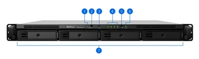 Synology RS1619XS+X16TBSTX RackStation RS1619xs+ 16TB 4-Bay NAS