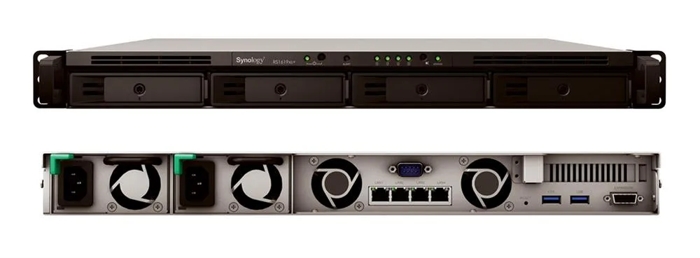 Synology RS1619XS+ RackStation 4-Bay NAS Enclosure