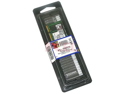 Kingston RTL-TP667/1G 1GB DDR2-667MHz PC2-5300 non-ECC Unbuffered CL5 200-Pin SoDimm Memory Module