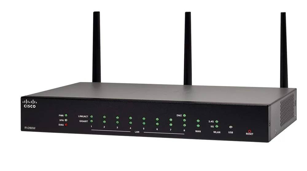 RV260W-A-K9-NA - Cisco Wireless-AC VPN Router