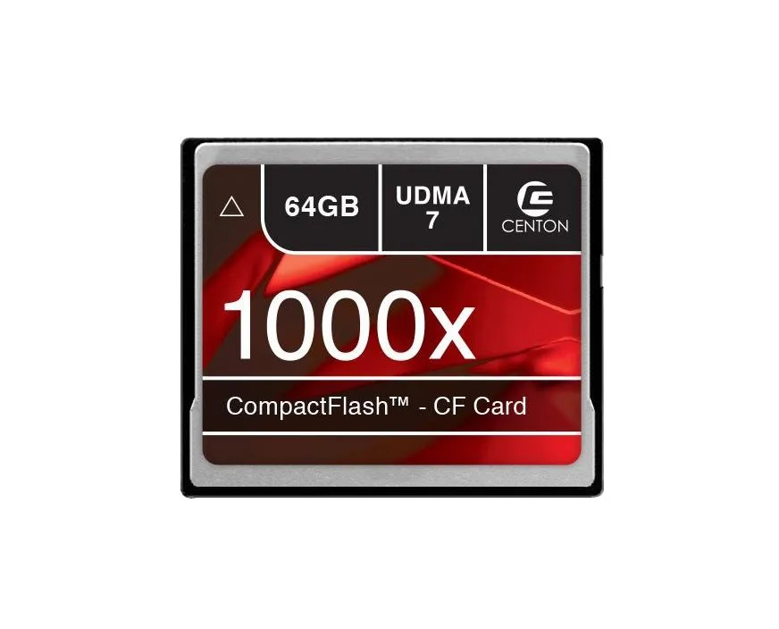 S1-CF1000X-64G - Centon 64GB 1000x CompactFlash (CF) Memory Card