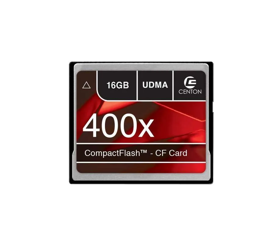 S1-CF400X-16G - Centon 16GB 400x CompactFlash (CF) Memory Card