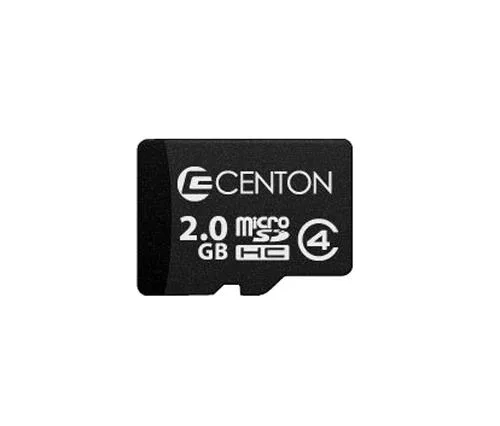 S1-MSDHC4-2G - Centon 2GB Class 4 microSDHC Flash Memory Card