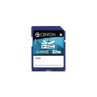 S1-MSDHC4-32G - Centon 32GB Class 4 microSDHC Flash Memory Card
