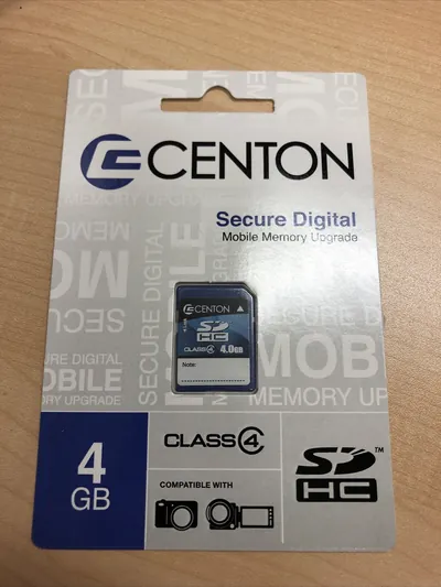 S1-SDHC4-4GTAA - Centon TAA 4GB Class 4 SDHC Flash Memory Card