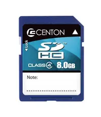 S1-SDHC4-8G - Centon 8GB Class 4 SDHC Flash Memory Card