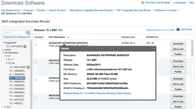 S184ASK9-12421 - Cisco IOS ADVANCED SECURITY v.12.4(21) License