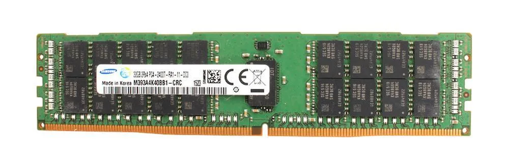 S26361-F3934-L615 - Fujitsu 32GB DDR4-2400MHz PC4-19200 ECC Registered CL17 288-Pin RDIMM 1.2V Dual Rank Memory Module