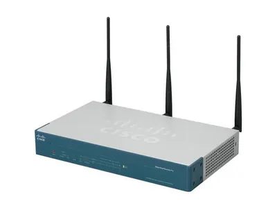 SA520W-GW25BUN3-K9 - Cisco SA 520W Wireless VPN/Firewall 6 Port Firewall Throughput: 200Mbps VPN Throughput: 65Mbps IEEE 802.11n (draft) 4 x 10/100/1000Base-T Network LAN, 1 x 10/100/1000Base-T Network WAN, 1 x 10/100/1000Base-T Network WAN, LAN & DMZ