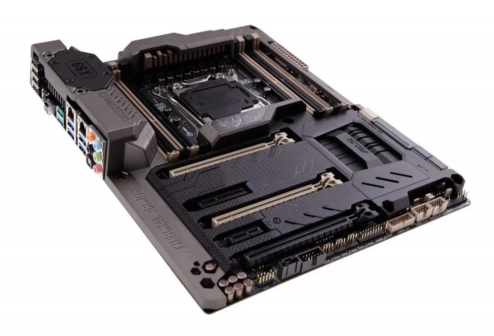 SABERX99 - Asus SABERTOOTH X99 Socket 2011-3 DDR4 PCI-Express SATA 6GB/s USB 3.1 ATX Motherboard