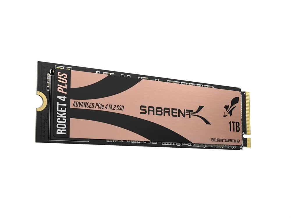 SB-RKT4P-1TB - Sabrent Rocket 4 PLUS 1TB PCI Express NvMe 4.0 x4 M.2 Solid State Drive