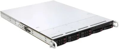 SC113MFAC2-605CB - Super Micro 1U Rackmount 113M 600W Multi-Output supply Platinum Level Chassis