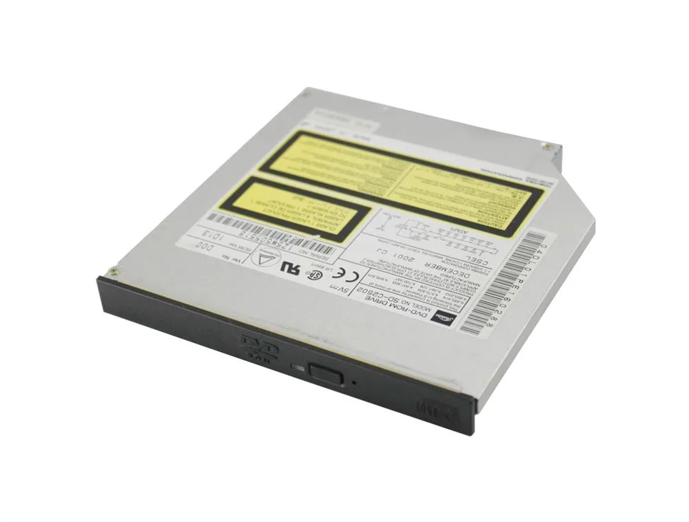 SD-C2502 - Toshiba 12.7MM 8X/24X IDE Internal Slim Line DVD-ROM Drive for Laptops