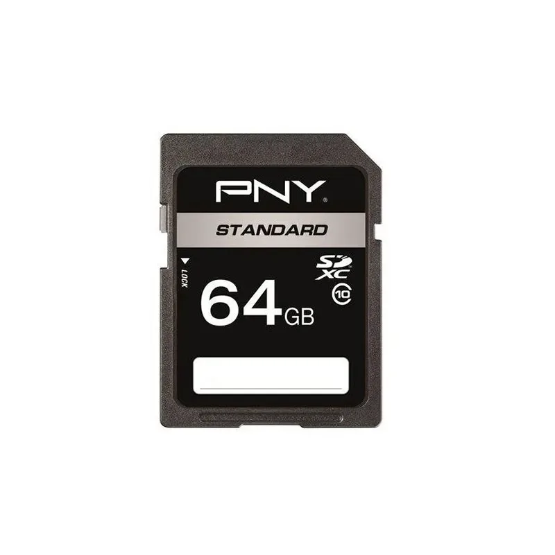 SD64GSTA-EF - PNY 64GB SDXC Class 10 Flash Memory Card
