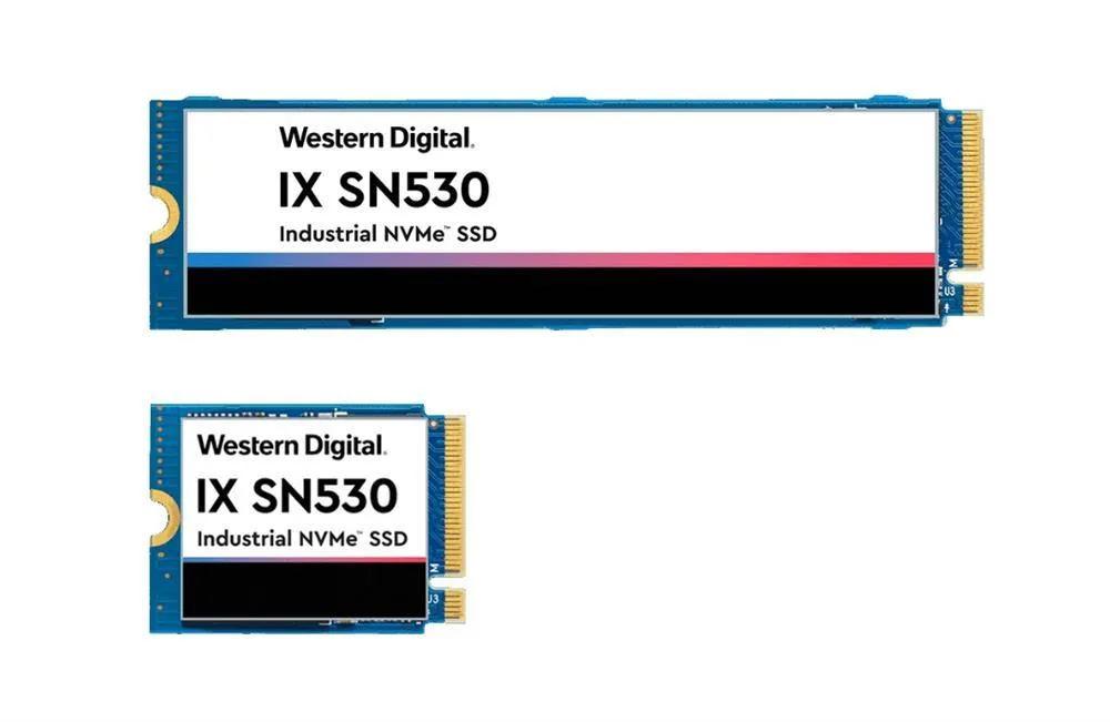 SDBPTPZ-1T00-XI - Western Digital Industrial IX SN530 1TB Triple-Level Cell PCI Express 3.0 x4 NVMe M.2 2230 Solid State Drive