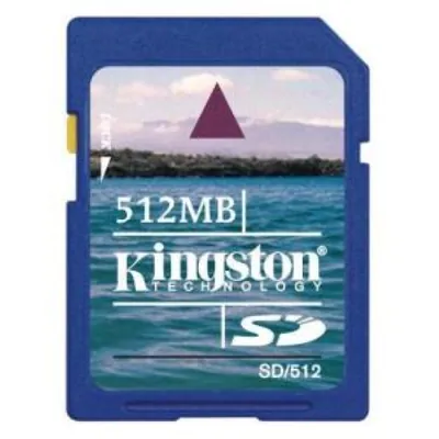 Kingston SDC/512-2ADP 512MB microSD Flash Memory Card
