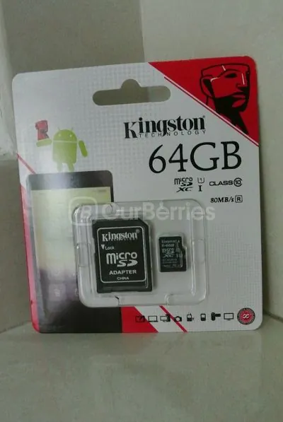Kingston SDC10G2/64GBSP 64GB Class 10 microSDXC UHS-I Flash Memory Card