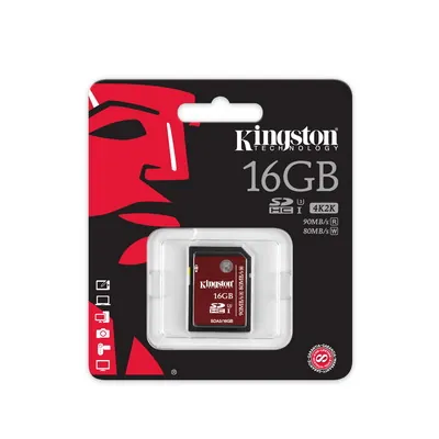 Kingston SDCG/64GBSP 64GB Class 3 microSDXC USH-I U3 Flash Memory Card